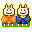Orange-Indigo Rabbit (Japan)