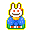 Blue King Rabbit (Japan)