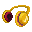 Yellow MooMoos Headphone