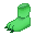 Green Teddy Bear Feet