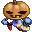 Blue-Clad Pumpkin