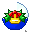 Blue Capsule (Open)