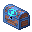 Box with having Blue Eye