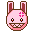 Pink Rascal Rabbit Costume(H)